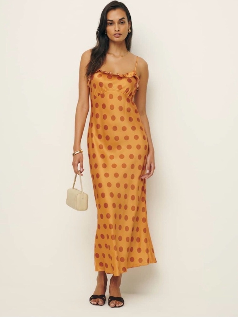 NWT Reformation Polka Dot Dress